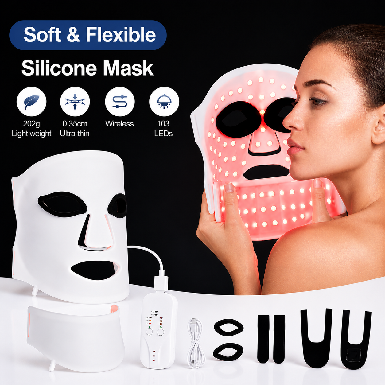 Red Light Therapy Mask